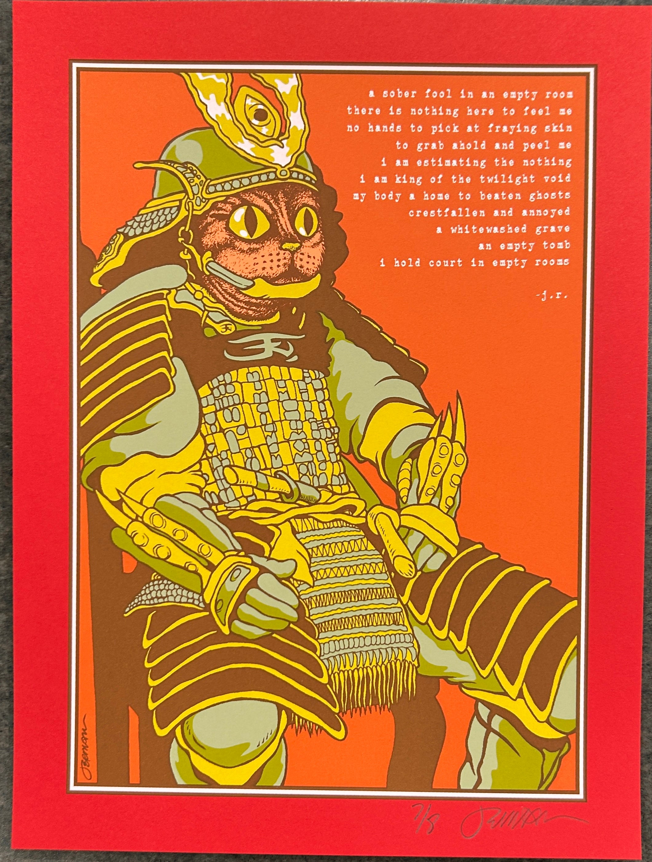 Empty Room - Red Stock 7/8  RARE!!