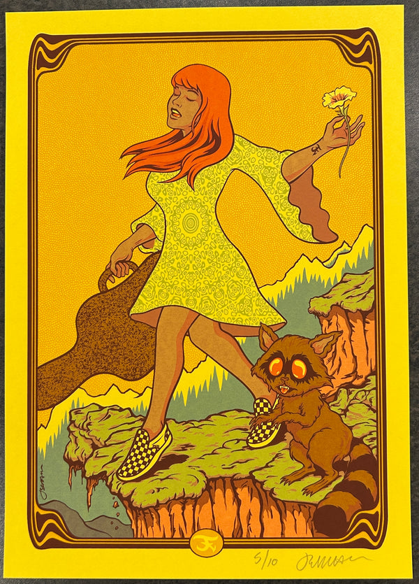 The Fool - Handbill - Yellow Stock 5/10
