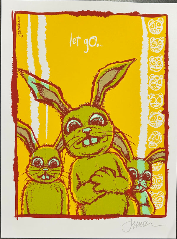 Let Go - White Stock