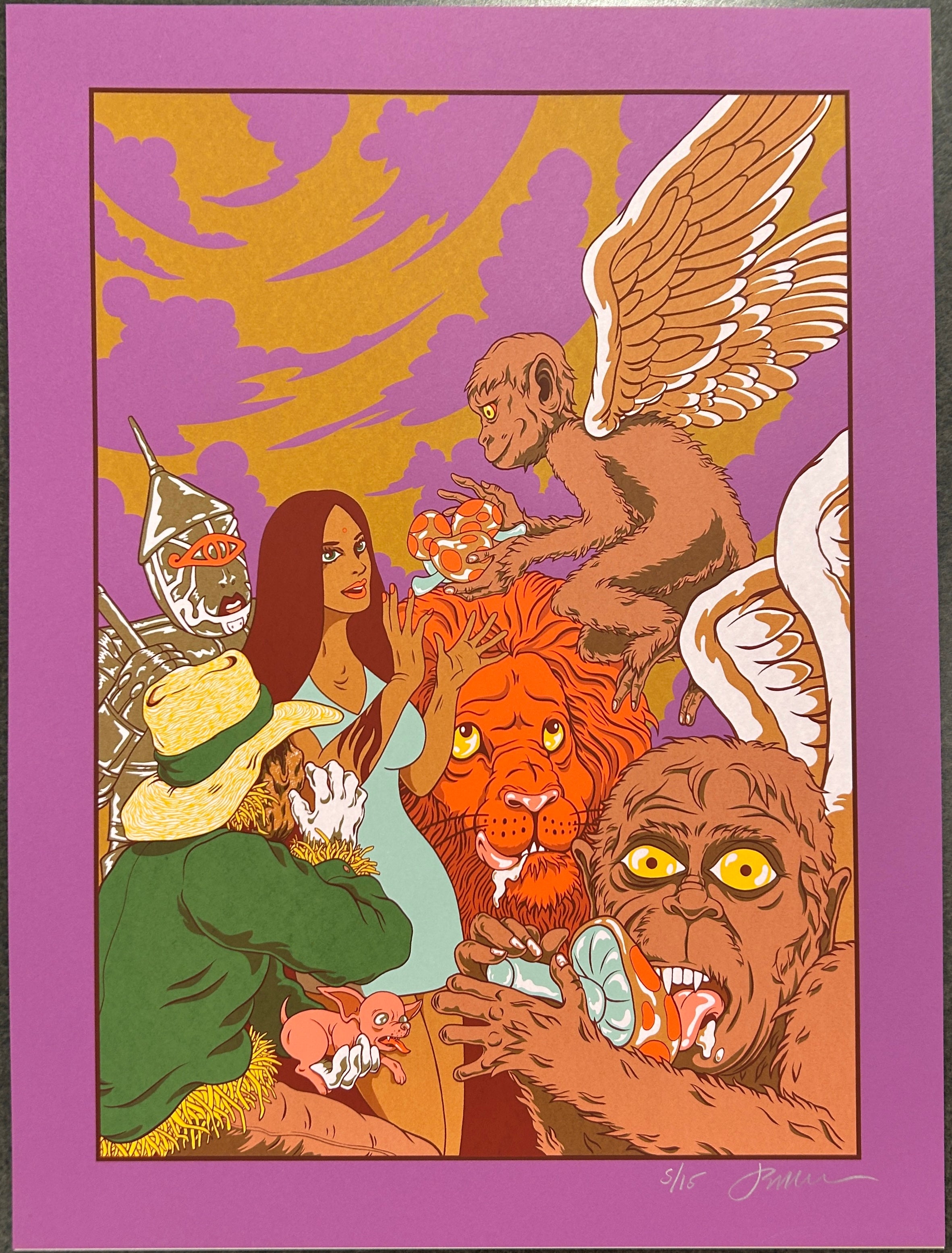 TRUCE (The Wizard is in Your Mind) - Poster - Purple - 5/15