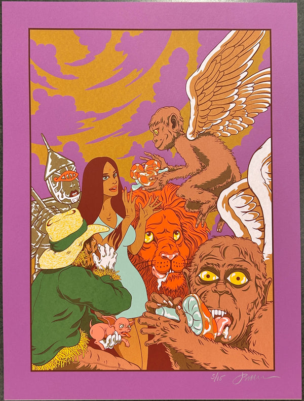 TRUCE (The Wizard is in Your Mind) - Poster - Purple - 5/15