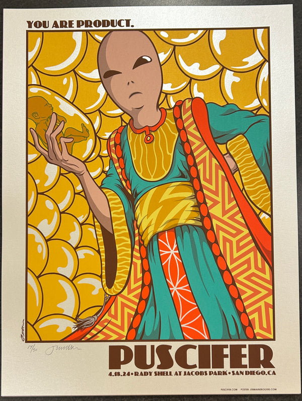 Puscifer 4.18 San Diego - You Are Product - Opal Stardream 38/50