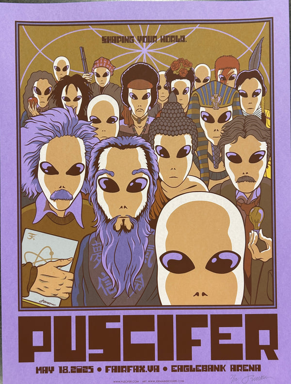 Puscifer - May 18th - Fairfax - Light Purple- 7/10 RARE!