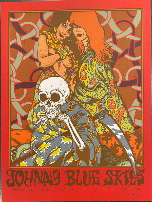 Johnny Blue Skies 4.24 Berkeley CA - Red - 6/8