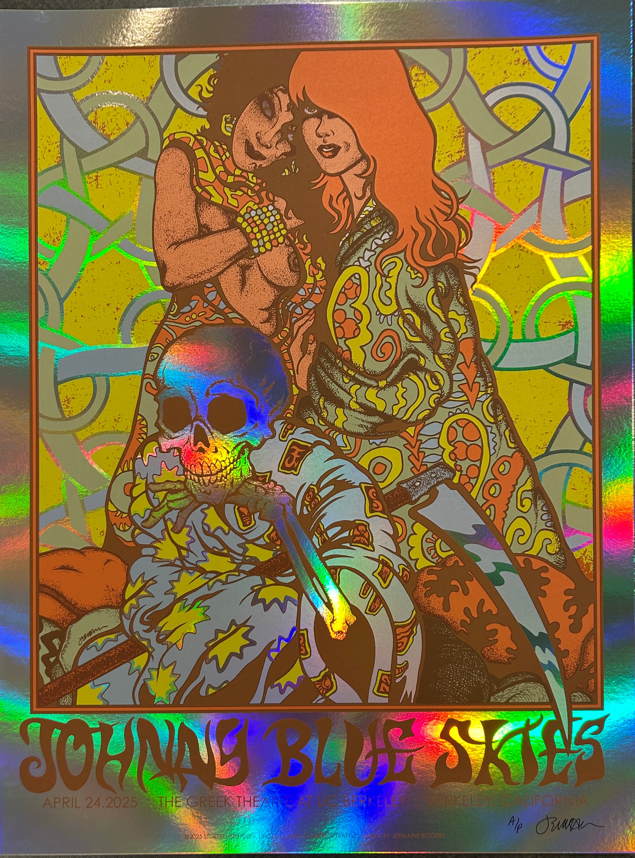 Johnny Blue Skies 4.24 Berkeley CA - Foil - A/P