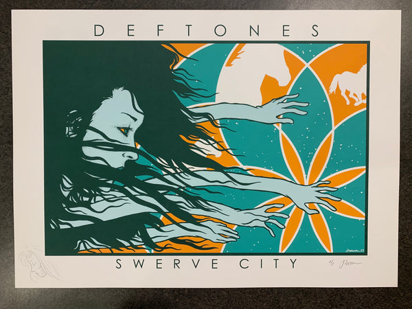 Deftones - Swerve City A/P with Remarque