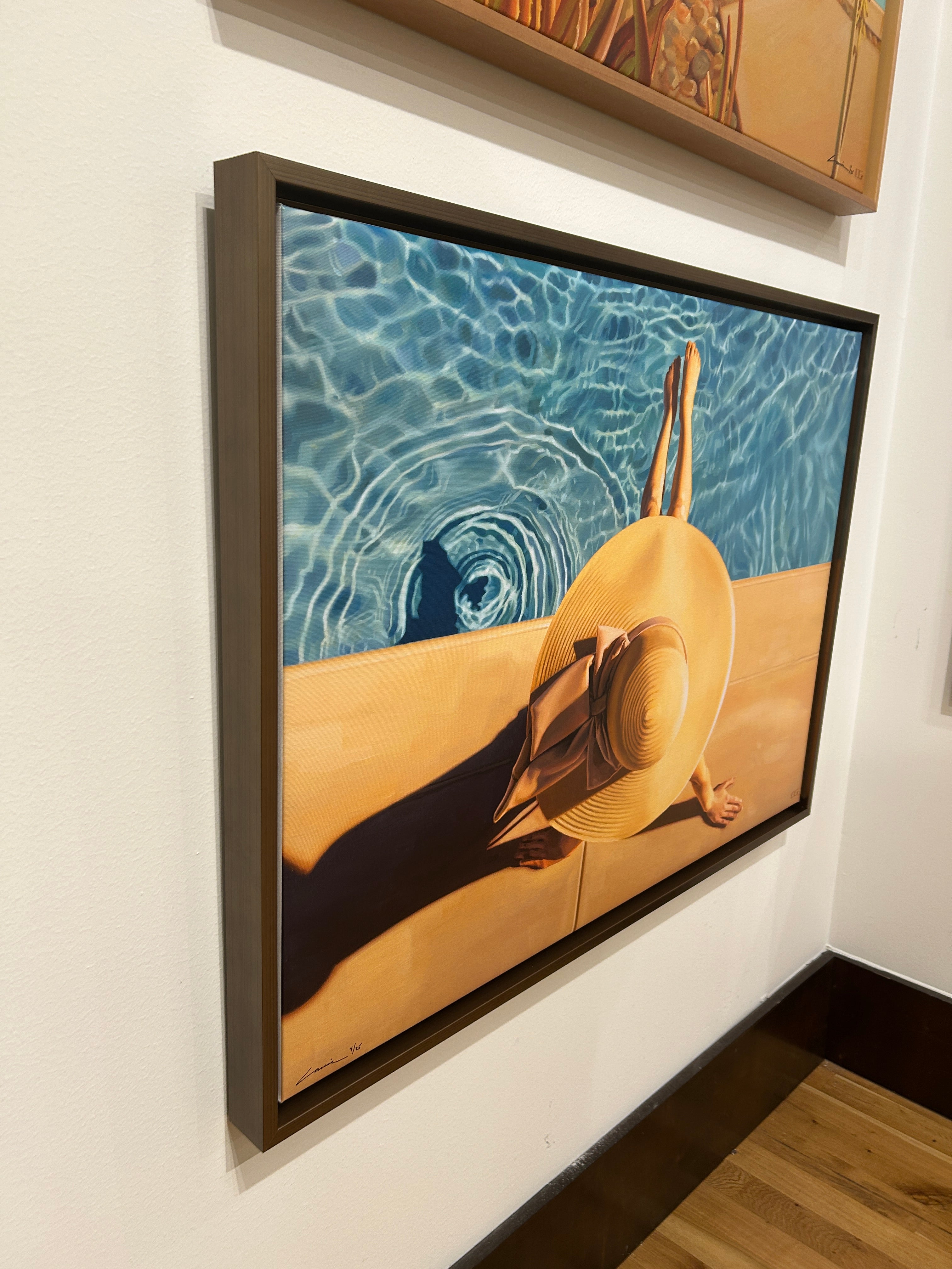 Poolside 4/25 - FRAMED