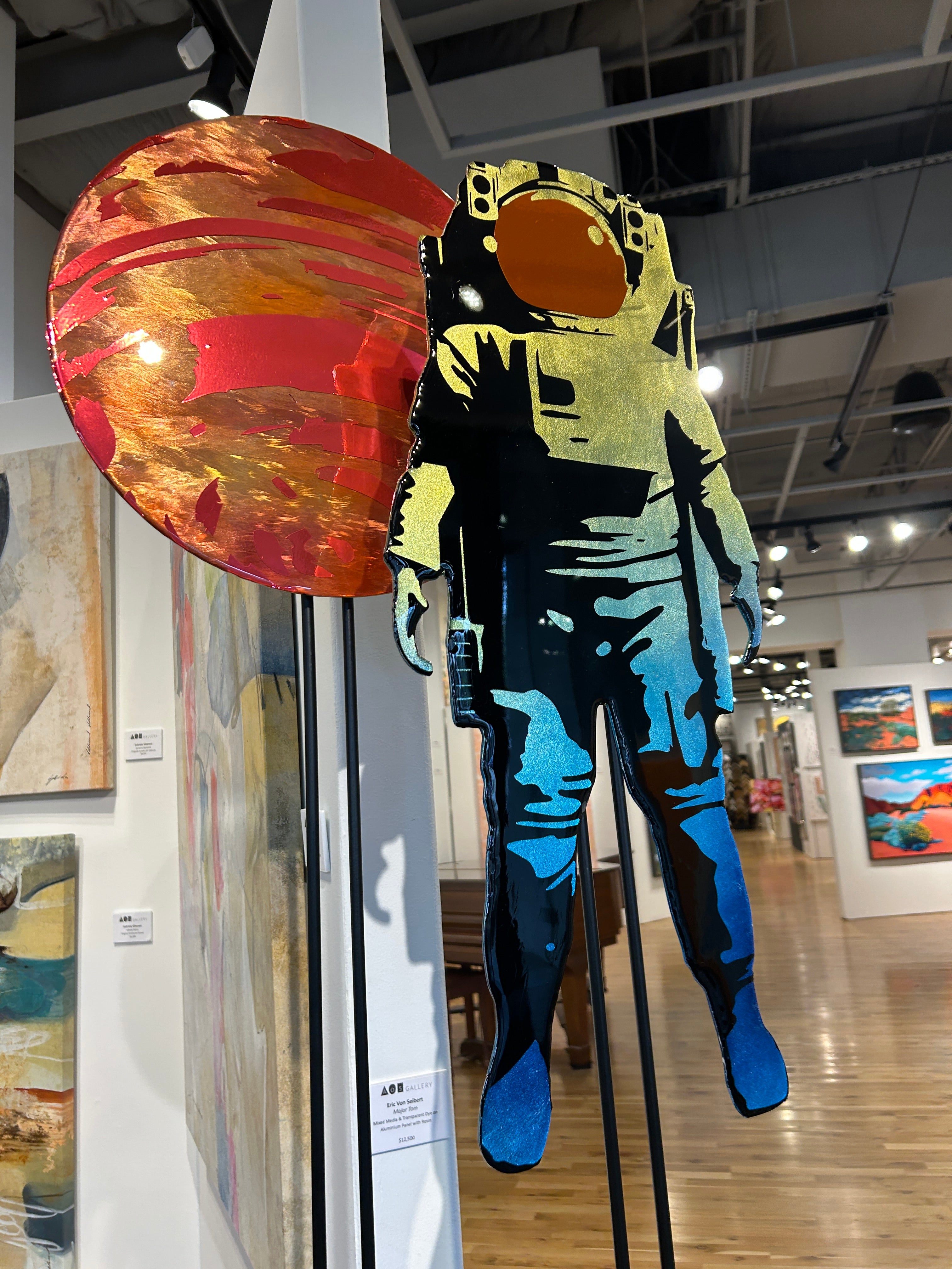 Major Tom Kinetic Sculpture