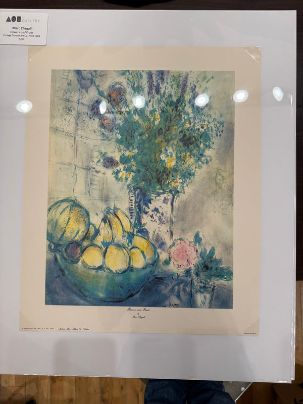 Donald Art Co Marc Chagall Flowers and Fruits