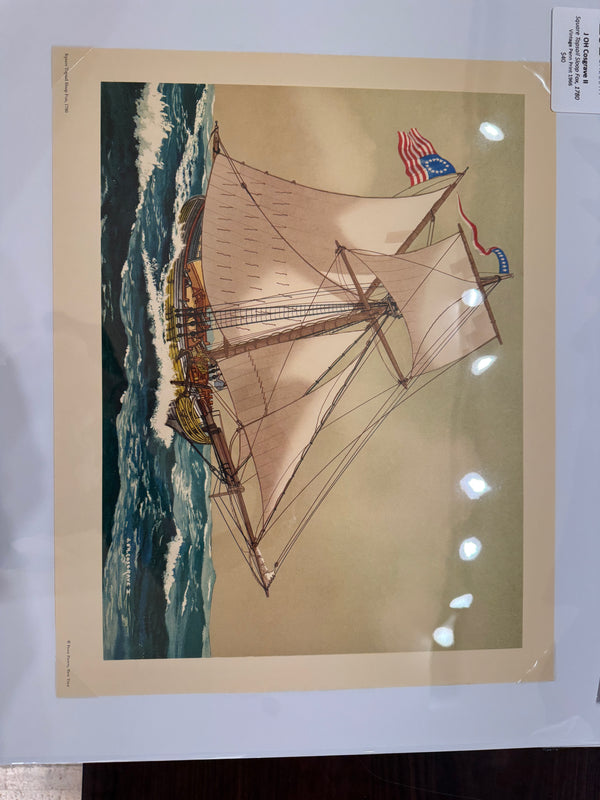 Square Topsail Sloop Fox Penn Print