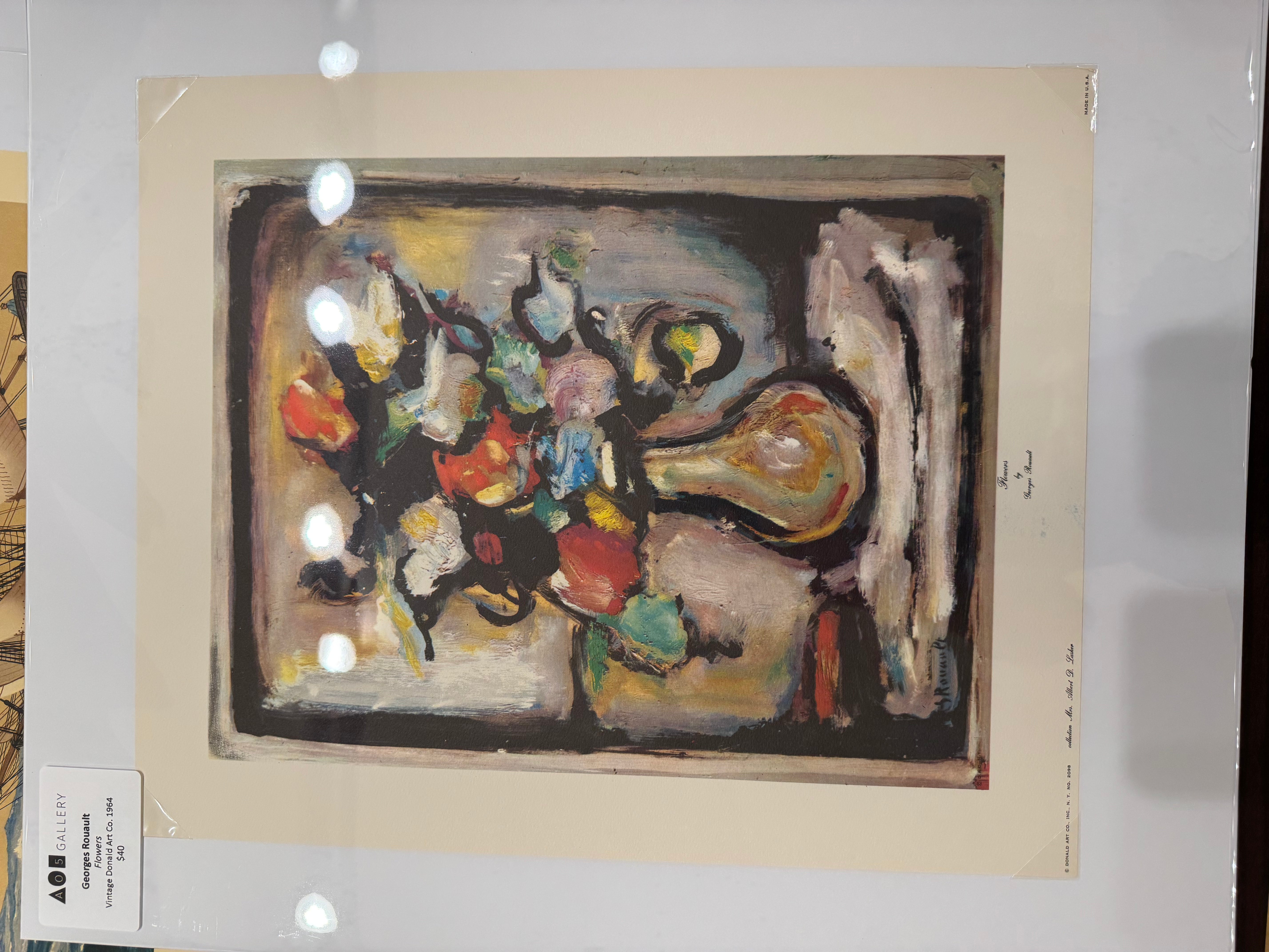 Donald Art Co  Flowers Rouault