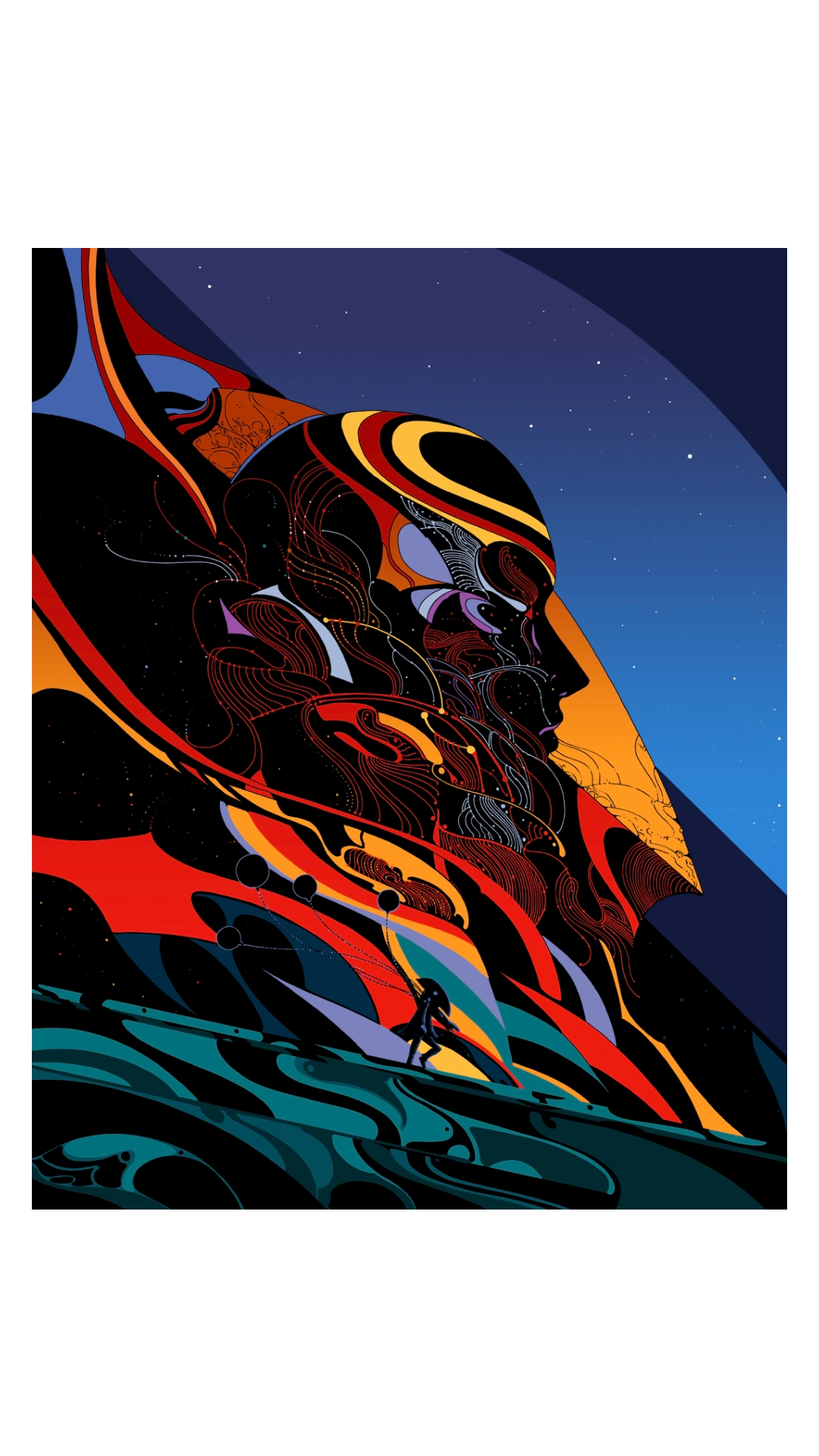 On the Void Trail