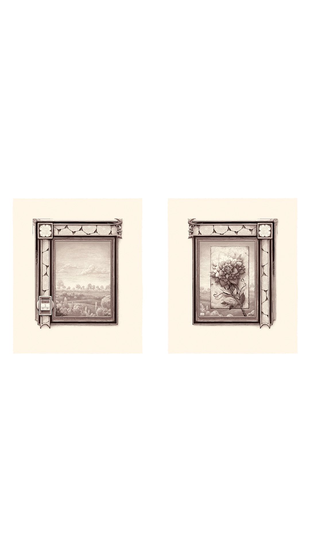 Spring Eternal + A Single Moment (Nostalgia) - Triptych
