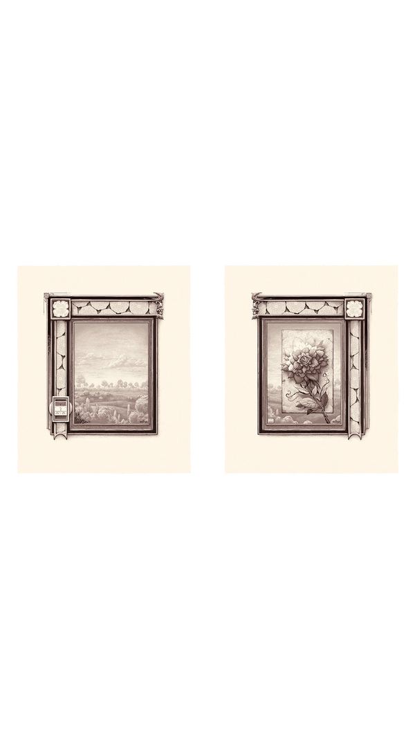 Spring Eternal + A Single Moment (Nostalgia) - Triptych