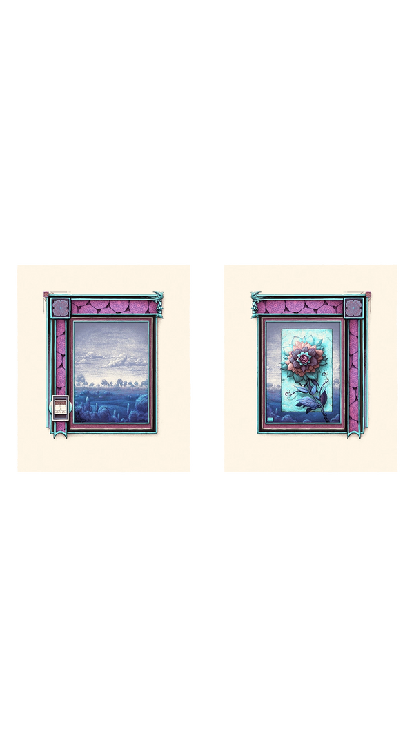 Spring Eternal + A Single Moment (Vivid) - Triptych