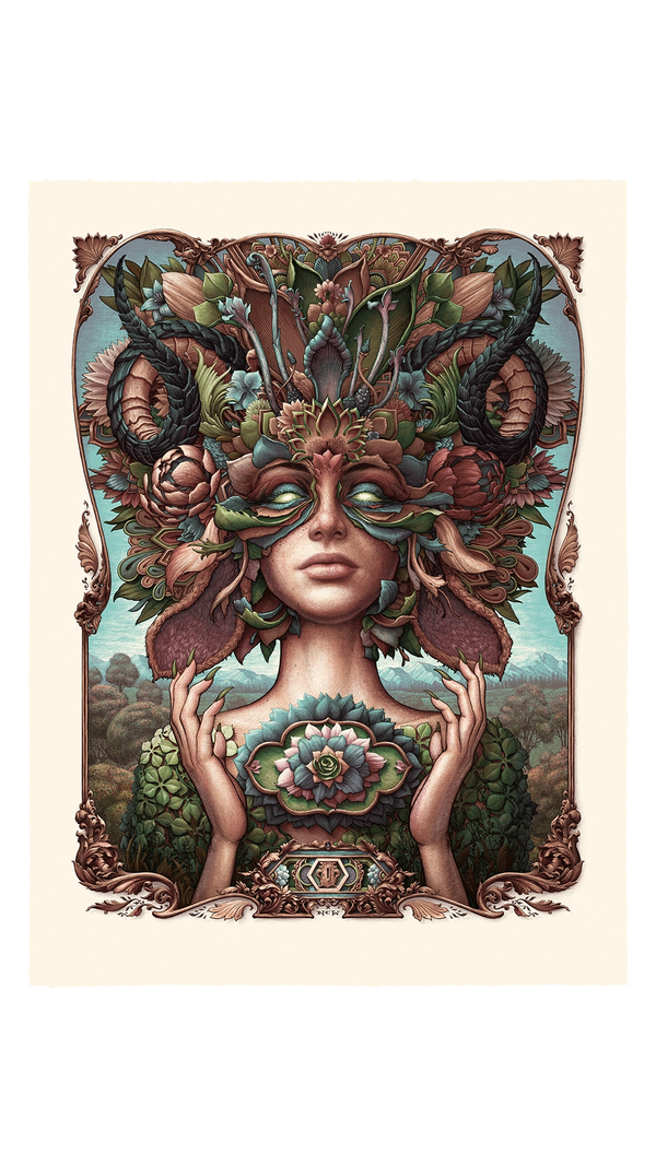 Spring Eternal + A Single Moment (serene) - Triptych