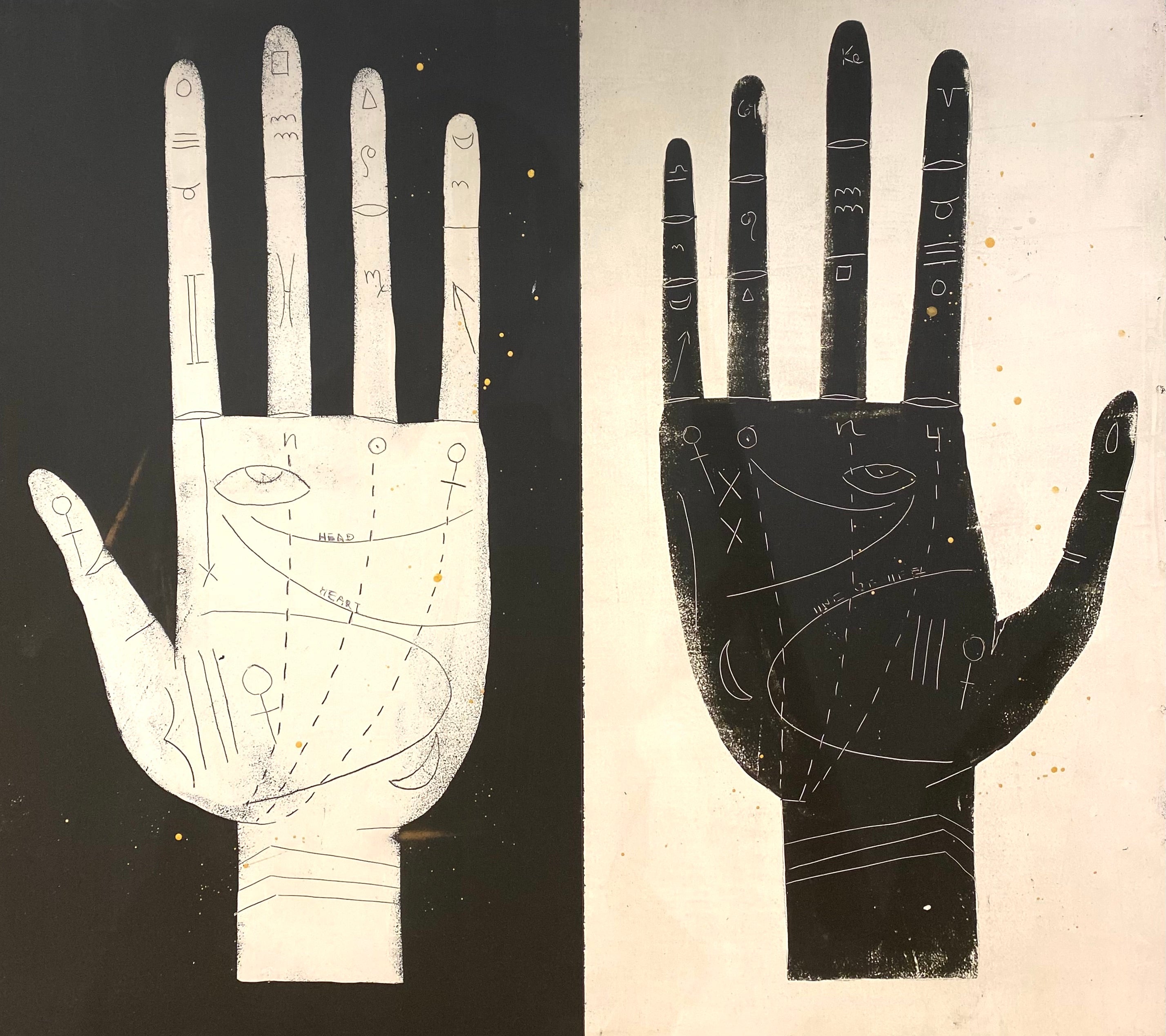 Palm Reader - Side by Side