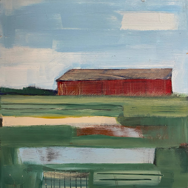 Long Red Barn Study II