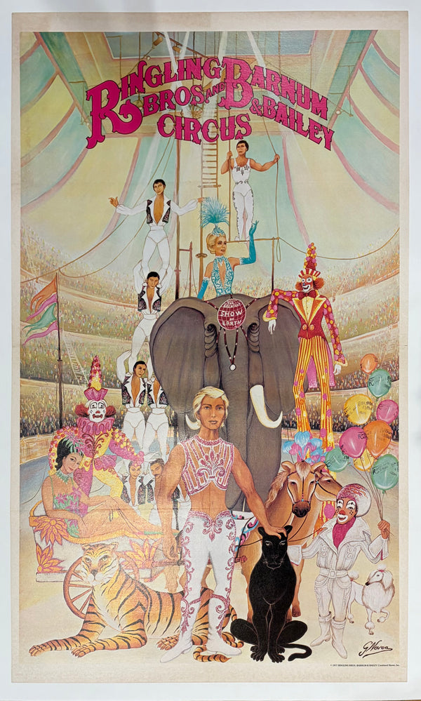 Ringling Bros and Barnum Bailey Circus Poster