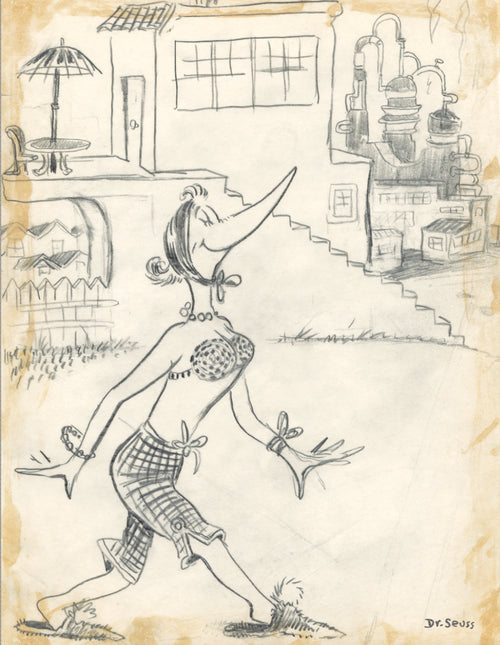 La Valencia Birdwoman Canvas - TBD