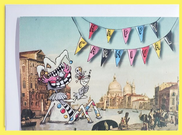 Happy Carnival Greeting Card
