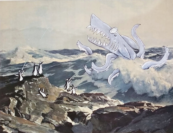 Sharktopus vs Laser Penguins