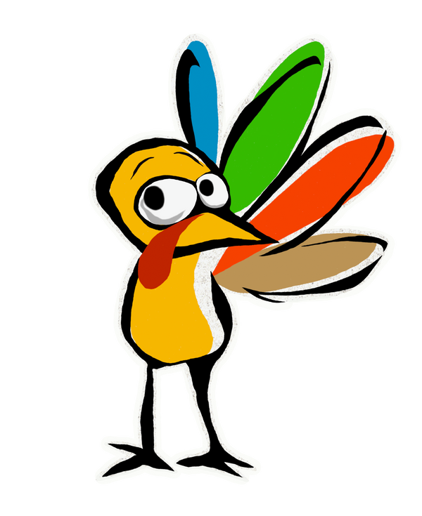 Turkey Hand Sticker