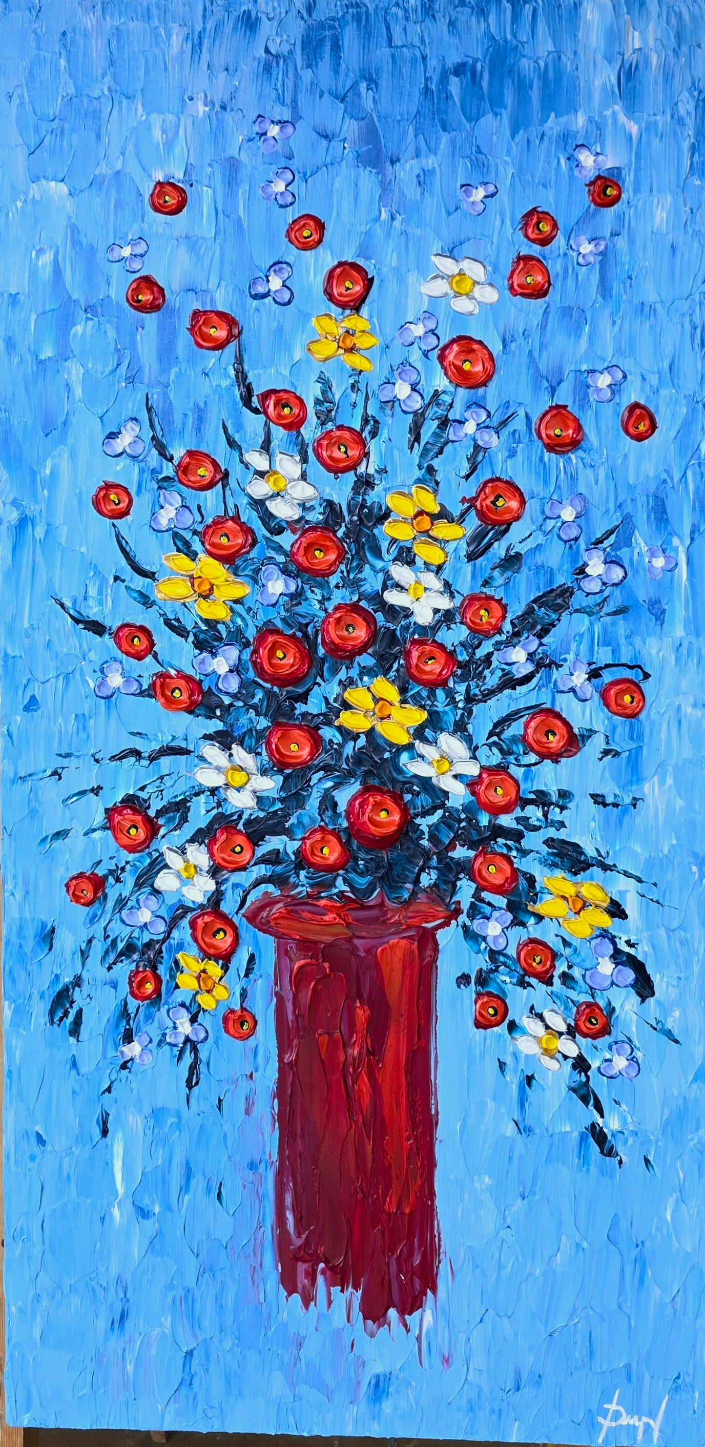 Bouquet of Everlasting Poppies