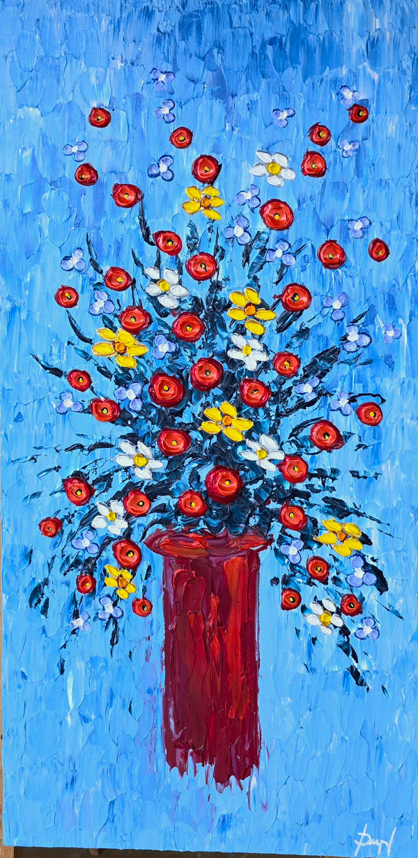 Bouquet of Everlasting Poppies