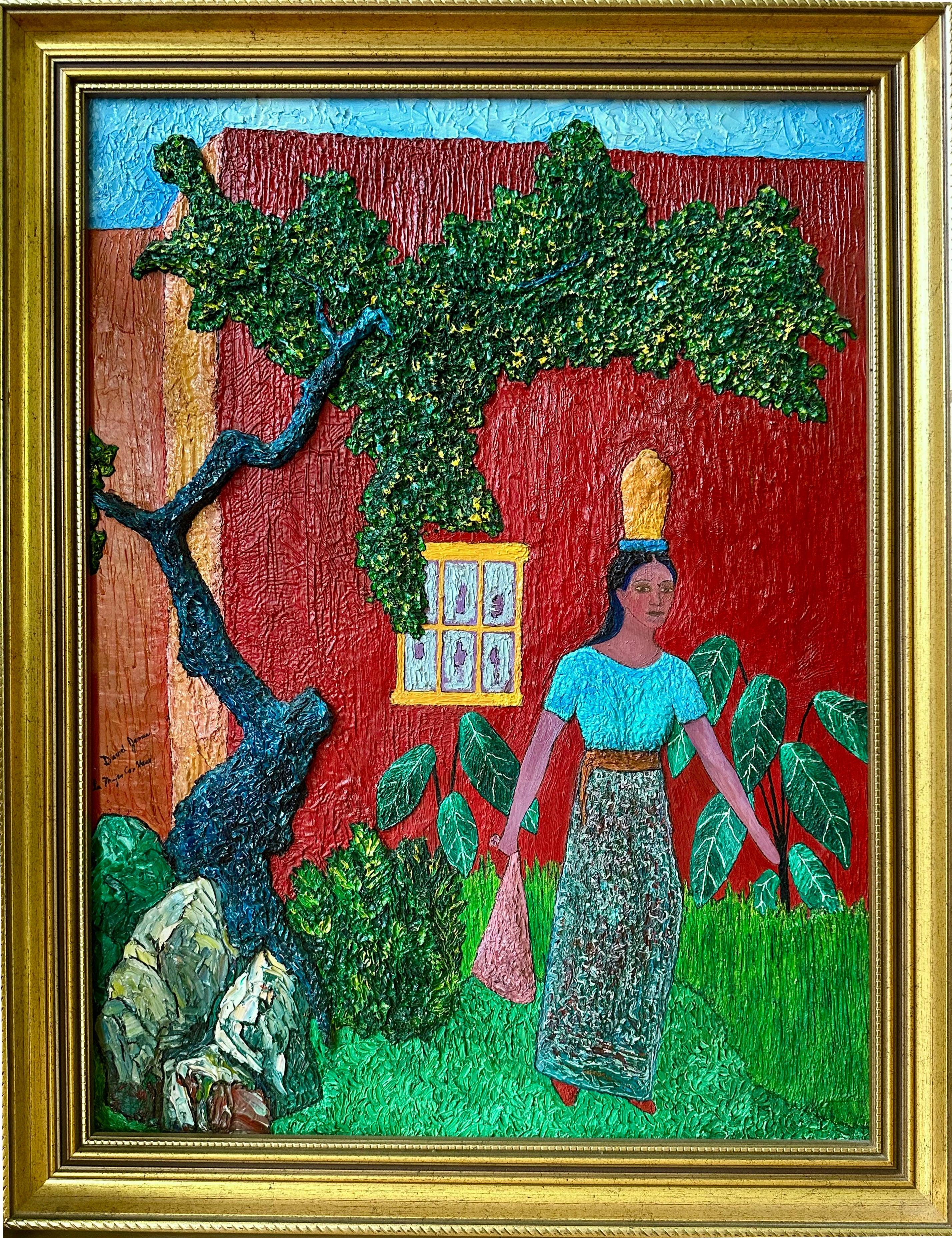 Woman Carrying Water