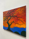 Bright Orange Texas Treetop