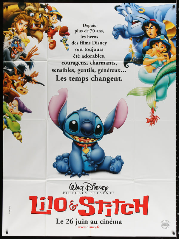 Affiche du film Lilo & Stitch recto verso - 68,6 x 101,6 cm