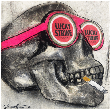 Little "Lucky Strike" Series Skull