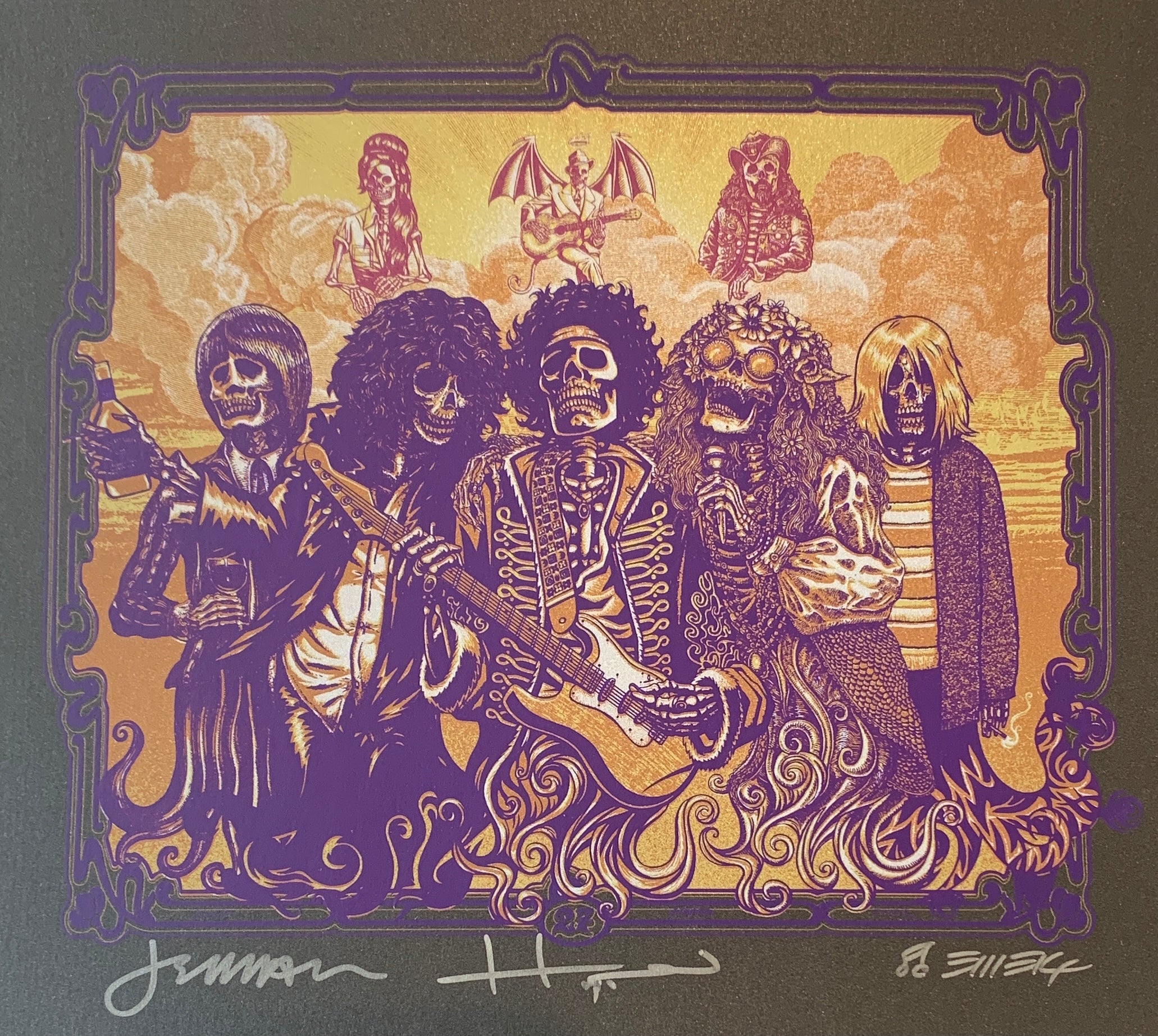 27 Club - Midnight Stardream - signed by all three artists