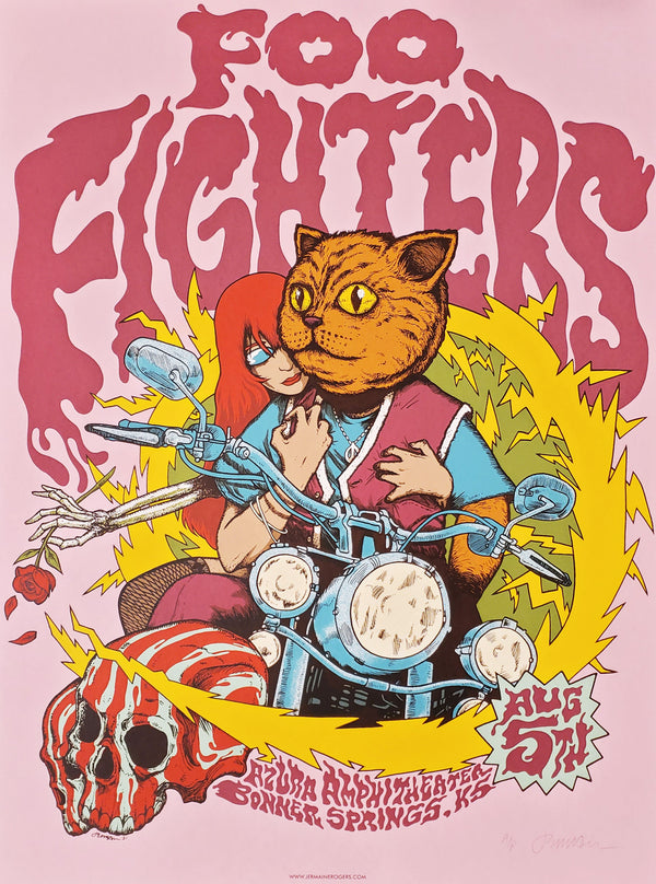 Foo Fighters - Bonner Springs, KS 08.05.21 - on Pink Stock A/P