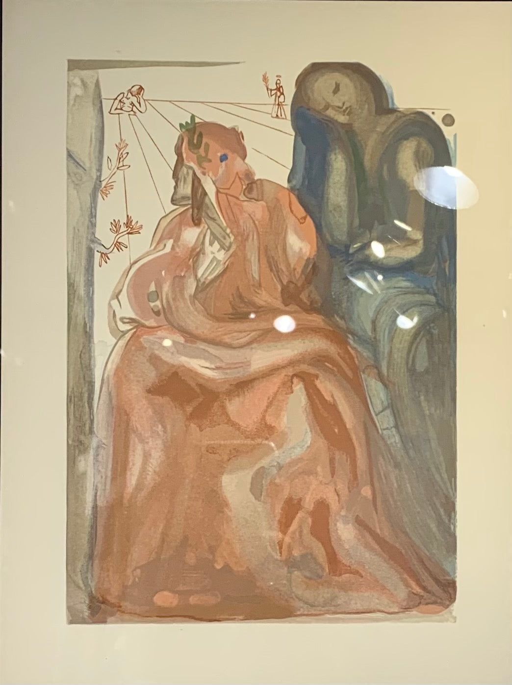 Divine Comedy, Purgatory 31, Dante's Confession (framed)