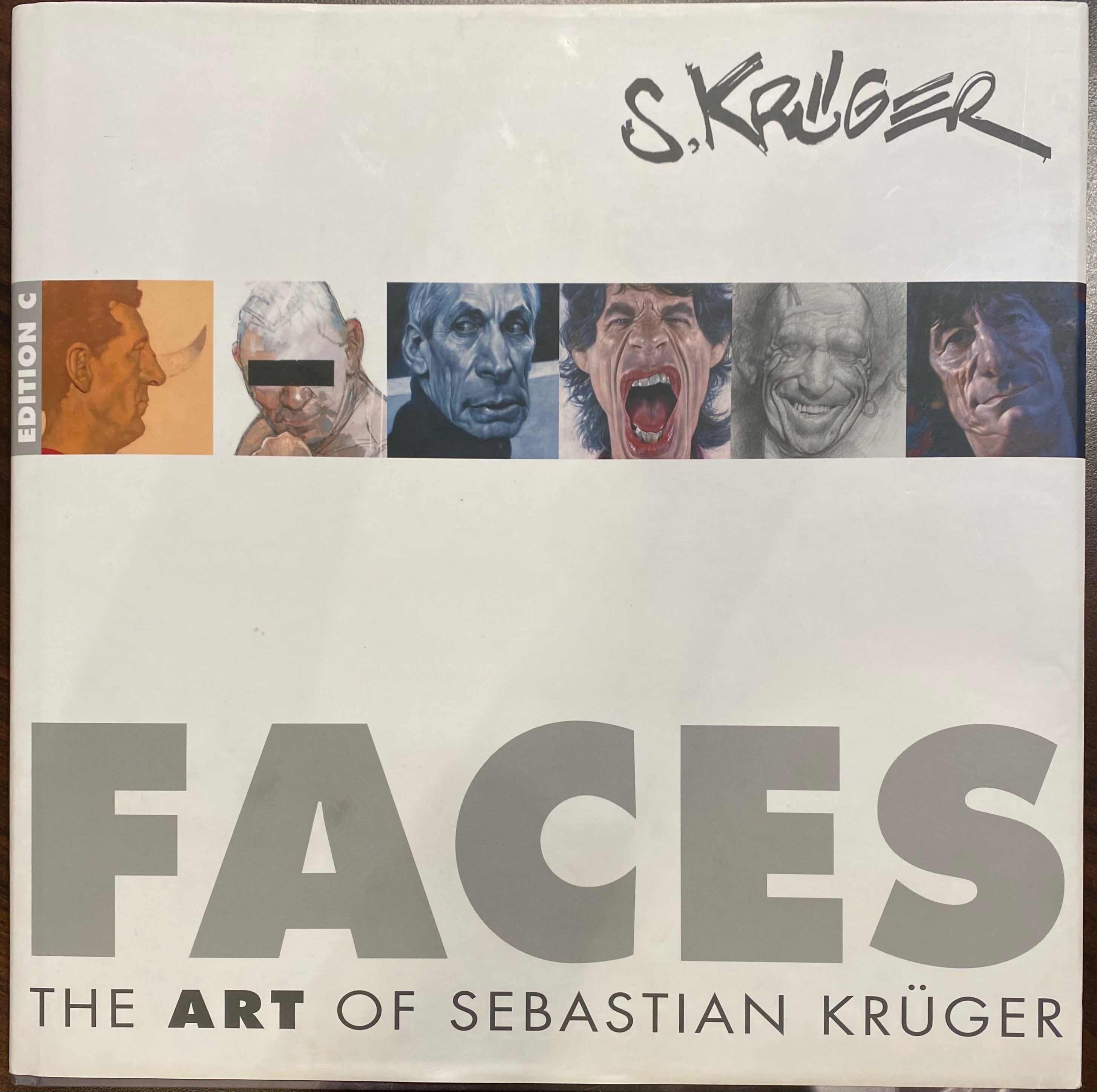 FACES by Sebastian Krüger (unsigned)