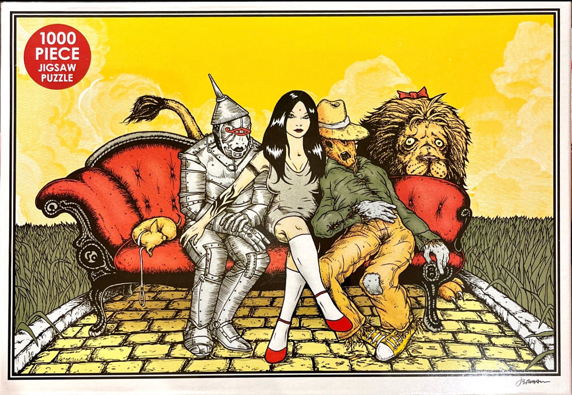 This Yellow Brick Road Goes Nowhere - 1000 Piece Jigsaw Puzzle