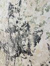 Nicole Charbonnet oversized original artwork of wolves.