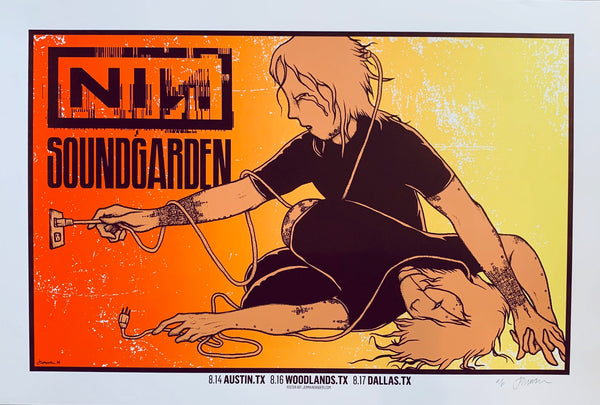 Nine Inch Nails & Soundgarden - Texas Tour 2014 AP