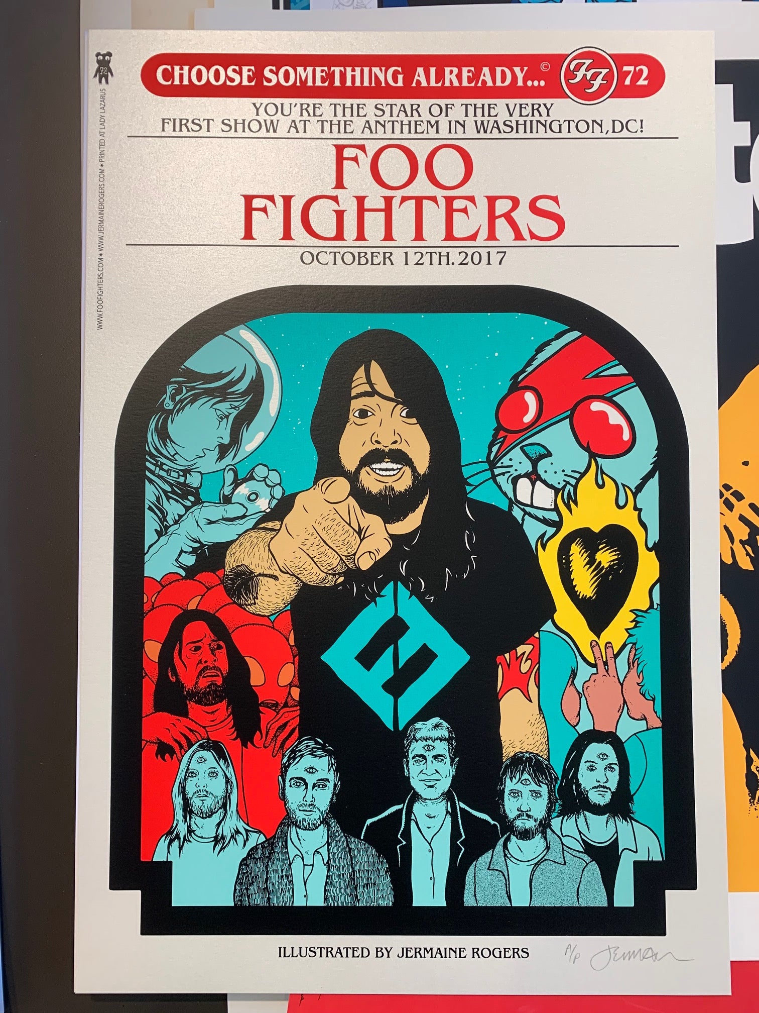 Foo Fighters DC 10.12.17 A/P opal stardream