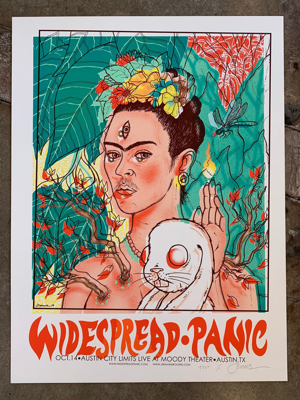 Widespread Panic - Austin, TX - 10.15.14 (Cosmic Daughter Graphic) Bar Room TEST