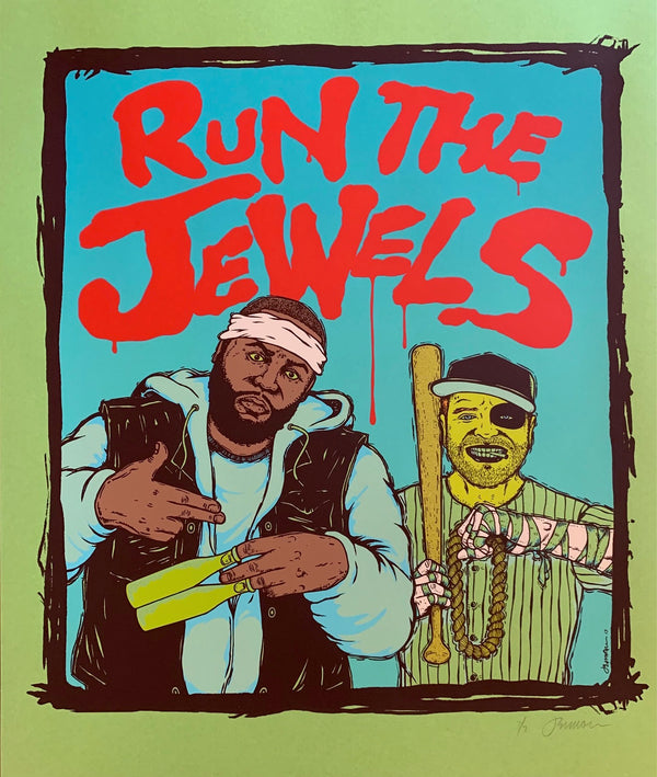 Run The Jewels ACL- RARE 7/7 - Green