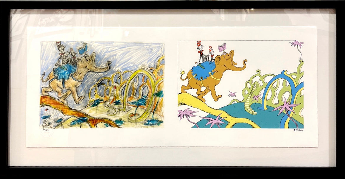 The More That You Read, The More Things You Will Know (Diptych) #35 - FRAMED