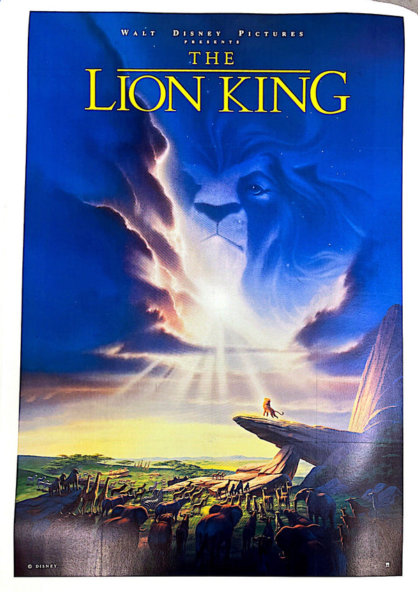 Lion King Vintage Poster