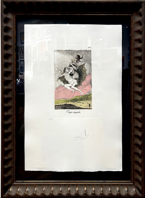 Oreja Mojada - Les Caprices de Goya - Framed