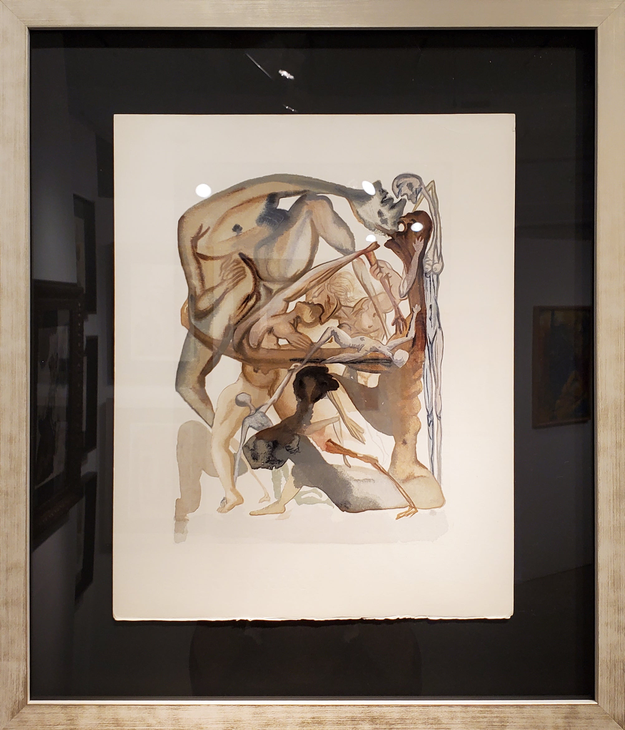 Divine Comedy, Inferno 11, On the Edge of the Seventh Circle (framed)