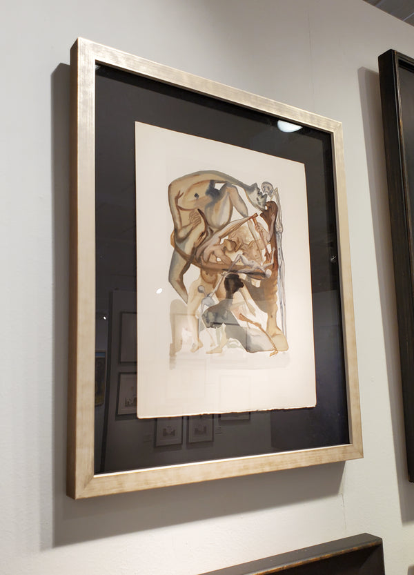 Divine Comedy, Inferno 11, On the Edge of the Seventh Circle (framed)