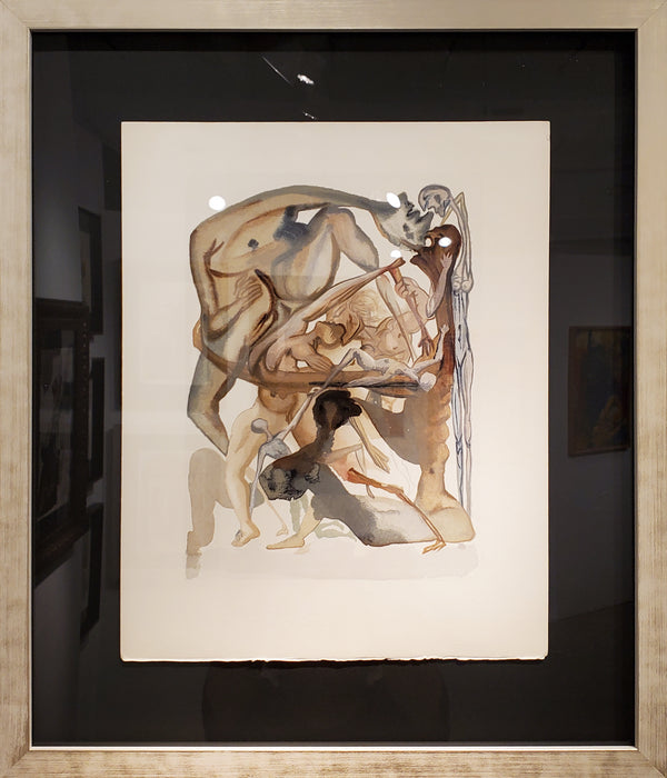 Divine Comedy, Inferno 11, On the Edge of the Seventh Circle (framed)