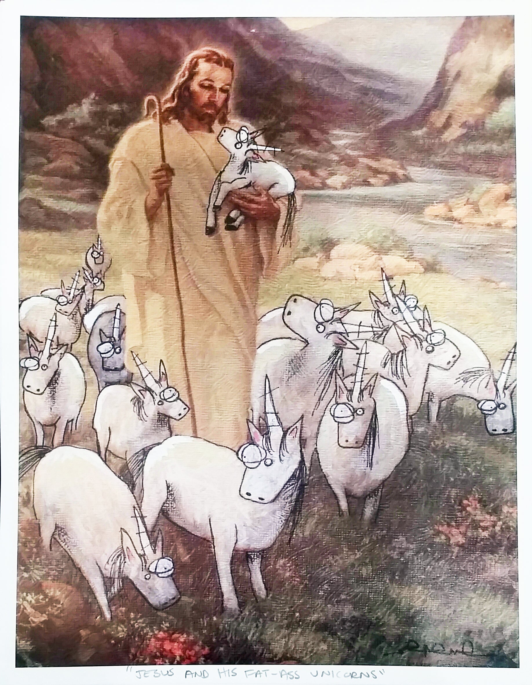 Jesus and His Fat-Ass Unicorns